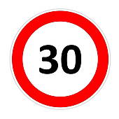 Speed Limit Sign Clipart And Stock Illustrations  343 Speed Limit Sign
