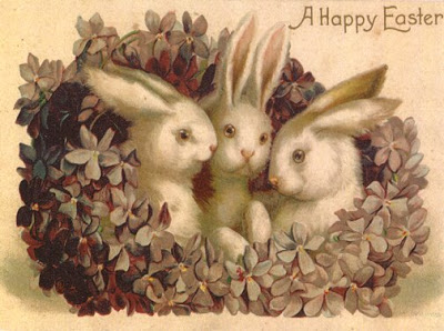Sugar Moon  Free Vintage Victorian Easter Graphics Clipart
