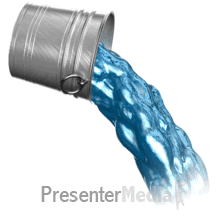 Water Pouring From Bucket Powerpoint Animation