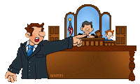 Clipart Courtroom Scene To Fight It In Court 