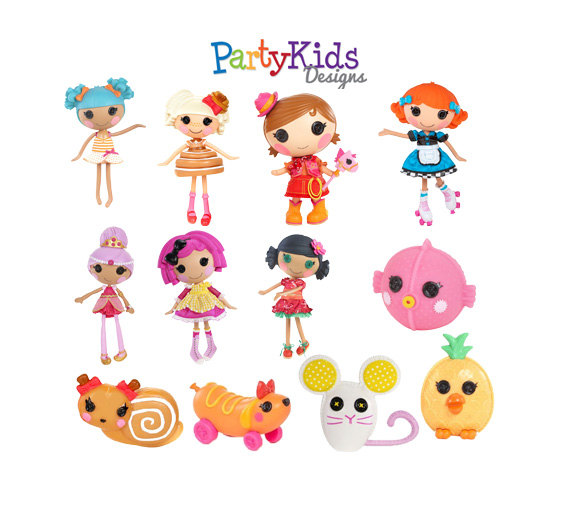Clipart Lalaloopsy Instant Download Png Files By Partykidsdesigns