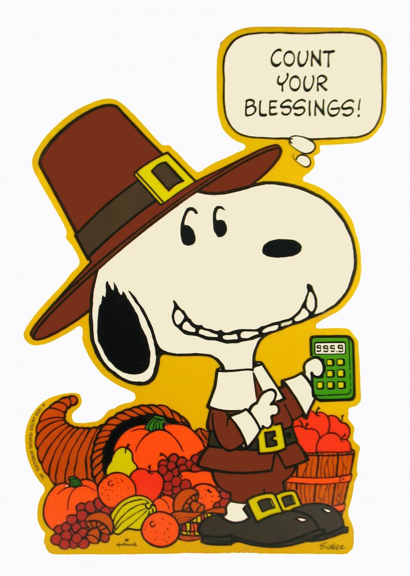 Count Your Blessings Snoopy    Fall Frenzy   Pinterest