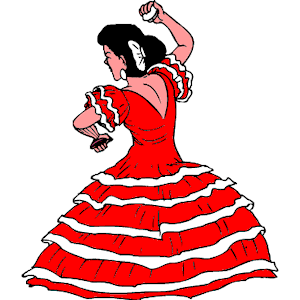 Dancer Spanish Clipart Cliparts Of Dancer Spanish Free Download  Wmf