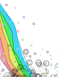 Download Clipart Rainbow Bubbles Wallpaper