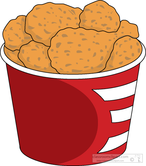 Meat Clipart   Bucket Fried Chicken Clipart 5185   Classroom Clipart