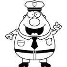 Police Officer Clipart Black And White   Clipart Panda   Free Clipart
