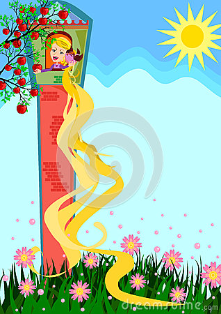 Rapunzel Stock Vector   Image  49804273