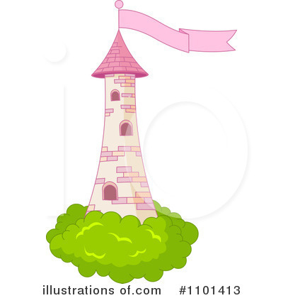 Rapunzel Tower Clip Art Tower Clipart Illustration