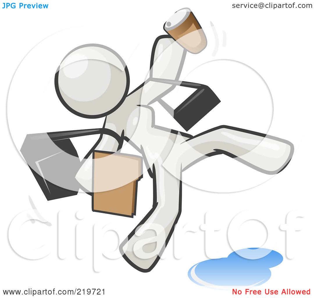 Royalty Free  Rf  Clipart Illustration Of An Overwhelmed White Woman