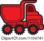 Royalty Free  Rf  Dump Truck Clipart Illustrations Vector Graphics
