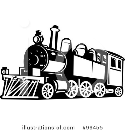 Royalty Free  Rf  Train Clipart Illustration By Patrimonio   Stock