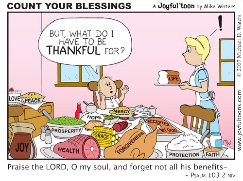 Thanksgiving Count Your Blessings