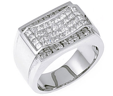White Gold Diamond Rings For Men 14k White Gold Men S
