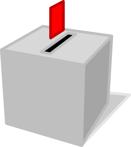 Ballot Voting Box Clip Art At Clker Com   Vector Clip Art Online