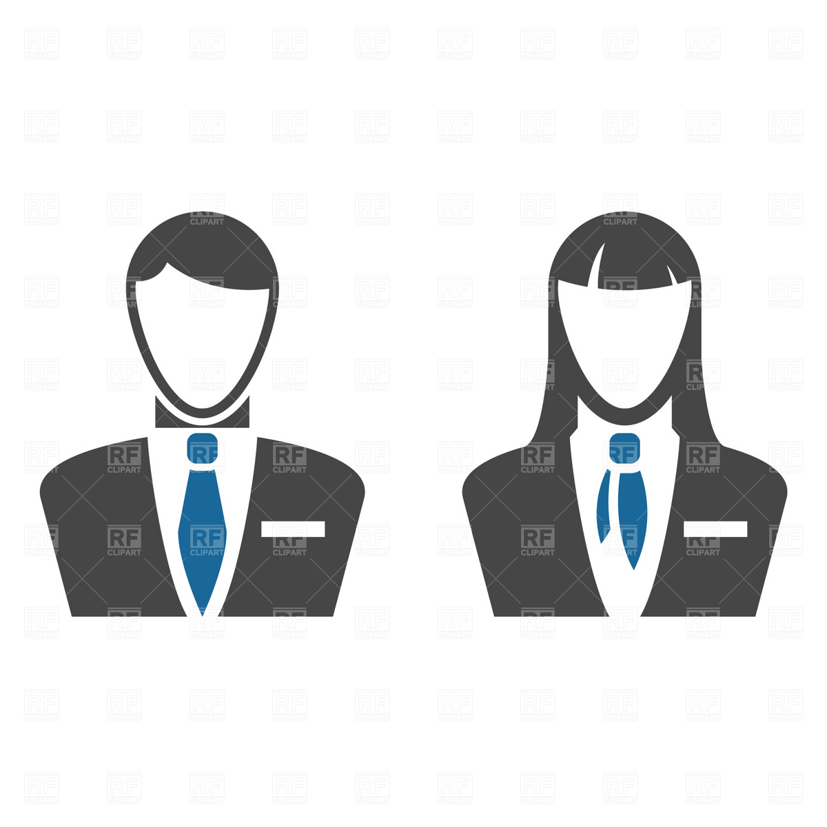 Business People Icons 1714 Download Royalty Free Vector Clipart  Eps