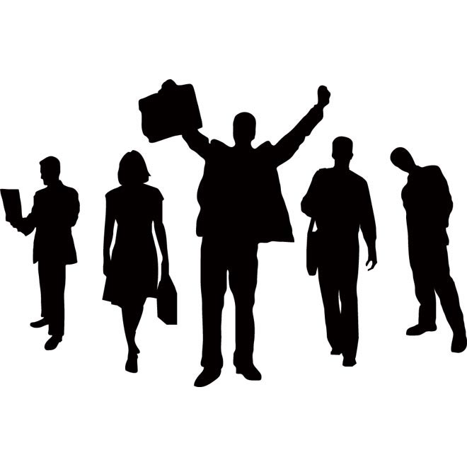 Business People Illustration Vector People 000029 Vector People 000029
