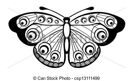 Butterfly Clipart Black And White   Clipart Panda   Free Clipart