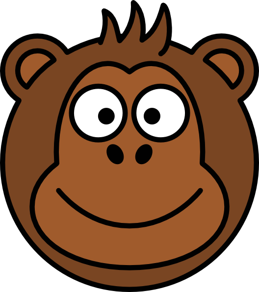 Cartoon Monkey Clip Art At Clker Com   Vector Clip Art Online Royalty    