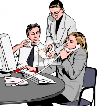 Clip Art Office Workers