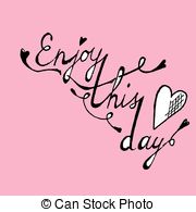 Enjoy This Day Colorful Poster   Enjoy This Day Colorful