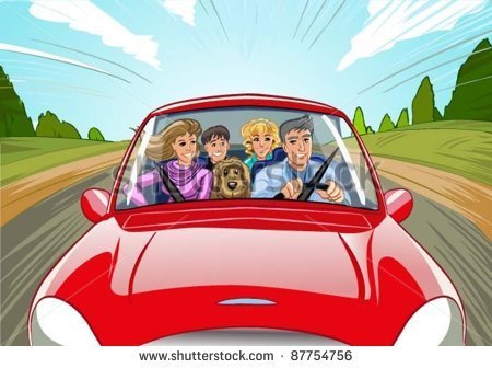 Family Vacation Car Stock Photos Illustrations And Vector Art