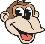 Free Cartoon Monkey Clip Art   Funny Graphic Image