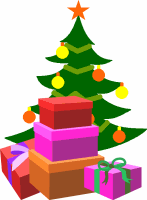 Free Christmas Clipart Graphics  Christmas Tree Images Santa Deer