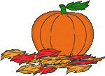 Fresh Pumpkin Surrounded By Fall Leaves On Transparent Background 