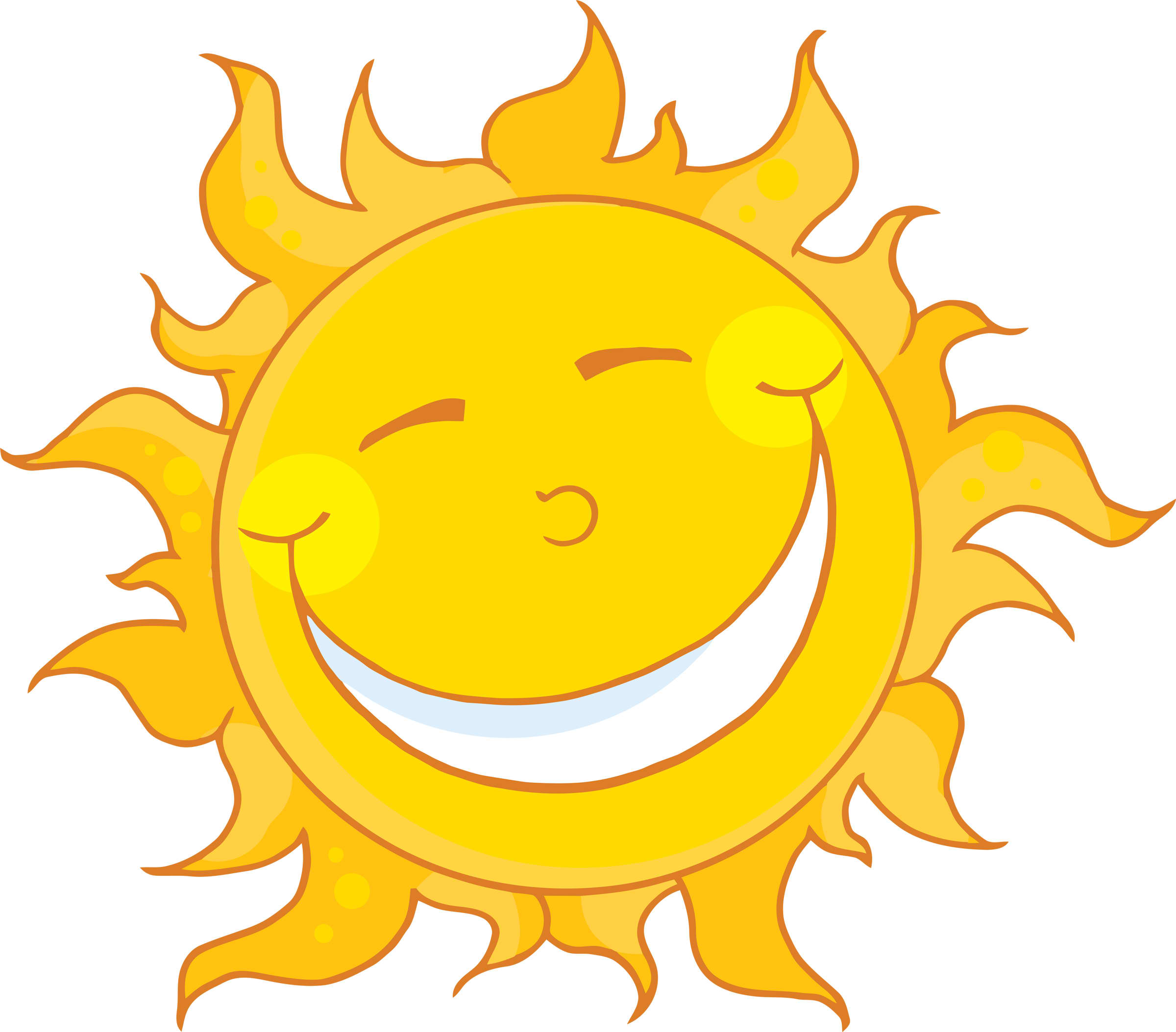 Happy Sun With Sunglasses   Clipart Panda   Free Clipart Images