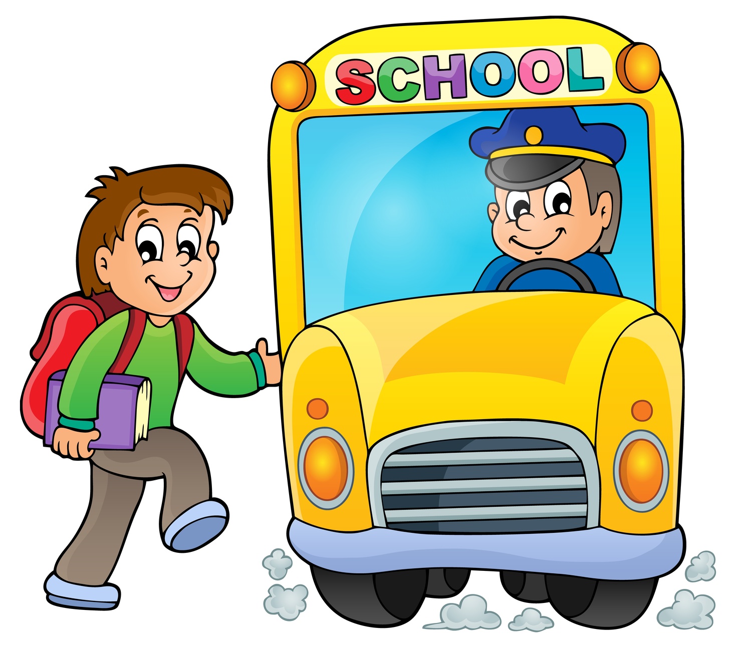 Image With School Bus Theme 5