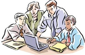 Office People Working   Clipart Panda   Free Clipart Images