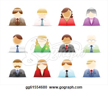 Office Workers Clipart People  Office Worker  Icons