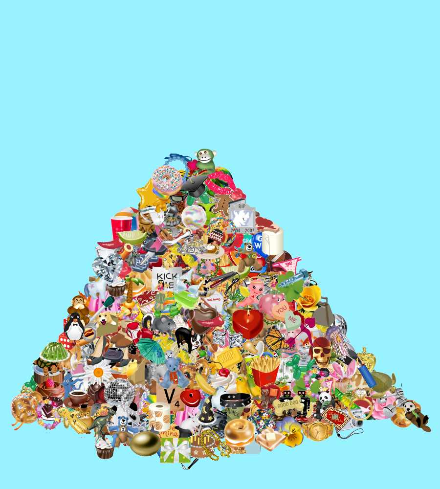 Pile Of Trash At Aram Bartholl   Blog