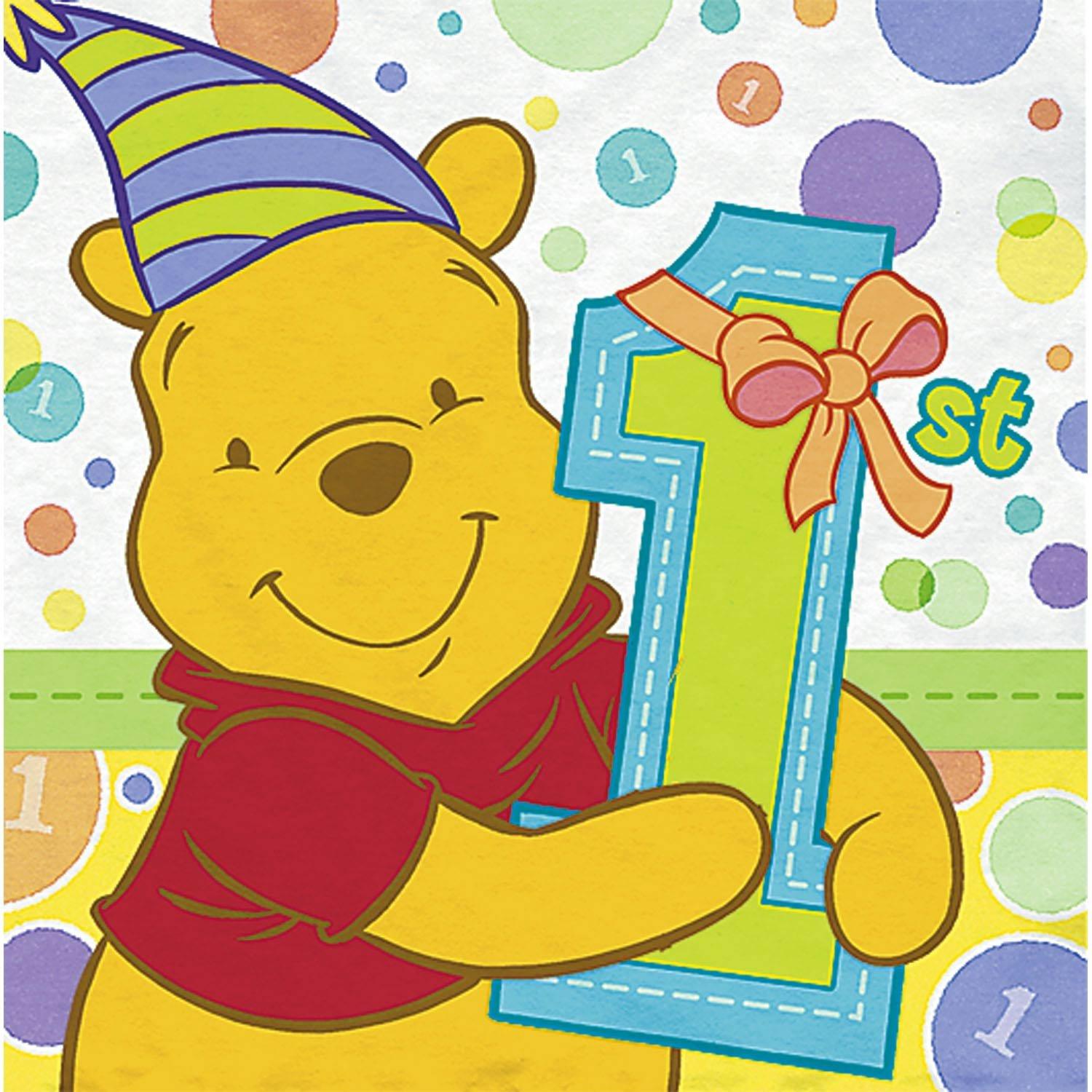 Winnie The Pooh 1st Birthday   Get Domain Pictures   Getdomainvids Com