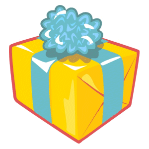 Wrapped Present Clip Art