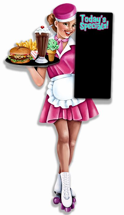 1950 S Car Hop Waitress 543 P Jpg  405 700  Receptions Att Events    