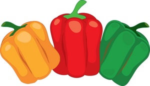 Bell Peppers Clip Art Images Bell Peppers Stock Photos   Clipart Bell