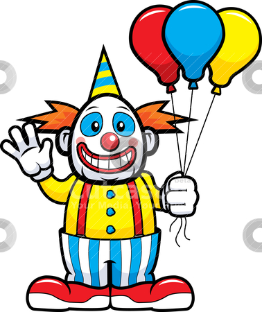 Birthday Clown Clipart Circus Clown Clipart