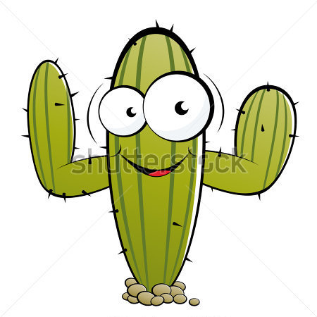 Cactus De Caricatura Divertida Im Genes Predise Adas  Clip Arts