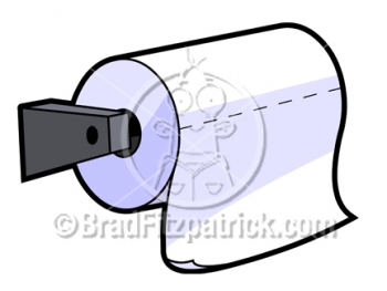 Cartoon Toilet Paper Clipart Picture   Royalty Free Toilet Paper Box    