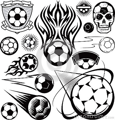 Clipart Flying Soccer Ball Soccer Ball Collection Royalty