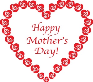 Day Clipart Image   Clip Art Illustration Of A Happy Mother S Day