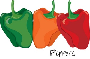 Sliced Bell Pepper Clipart Bell Peppers Clipart Image 3