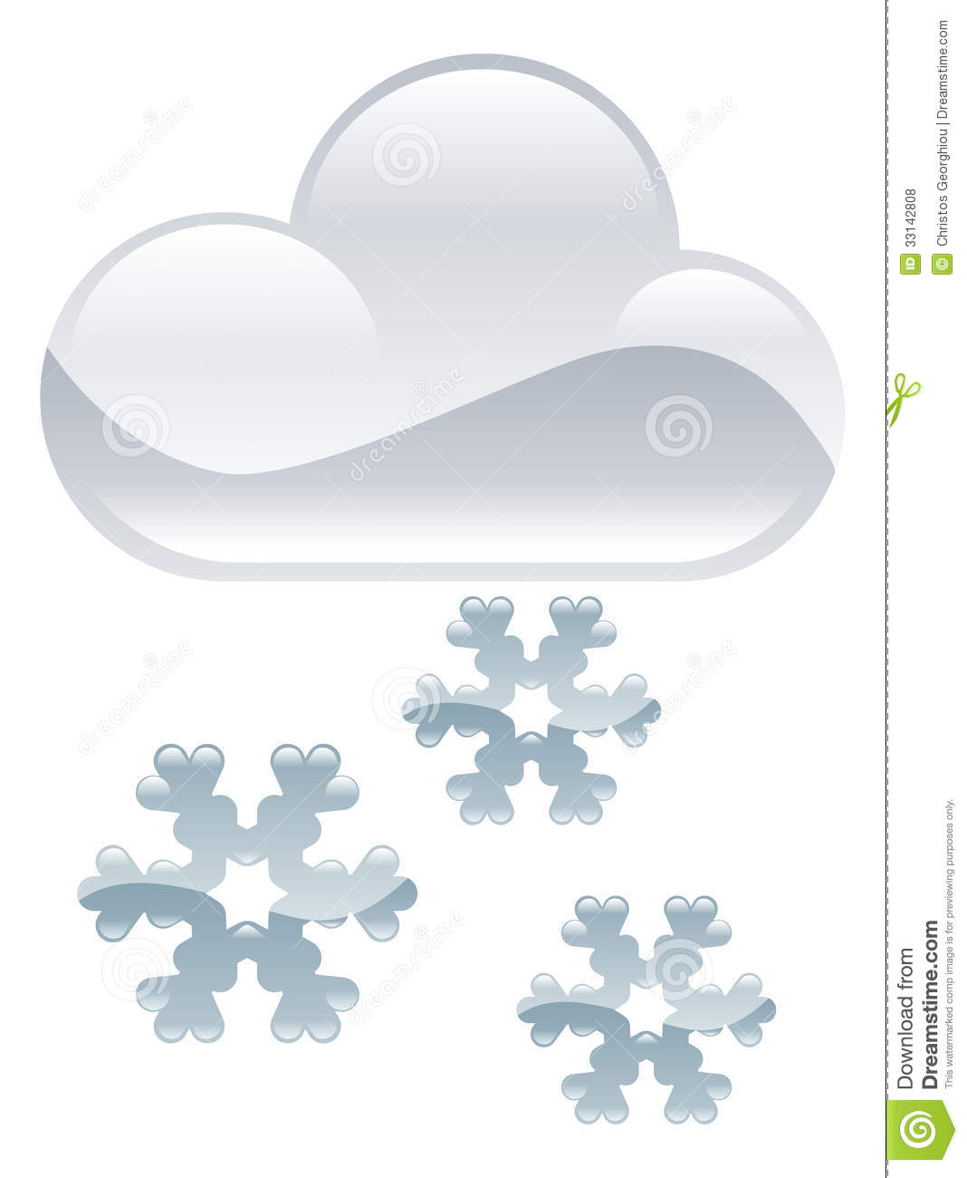 Snowy Weather Clip Art Weather Icon Clipart Snow
