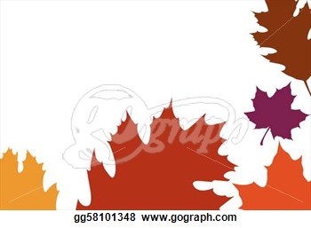 Stock Illustration   Oak Leaf Border  Clip Art Gg58101348