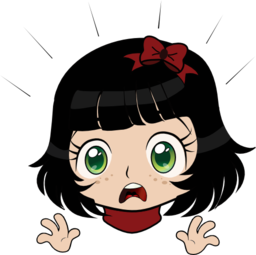 Surprised Girl Manga Smiley Emoticon Clipart   I2clipart   Royalty    