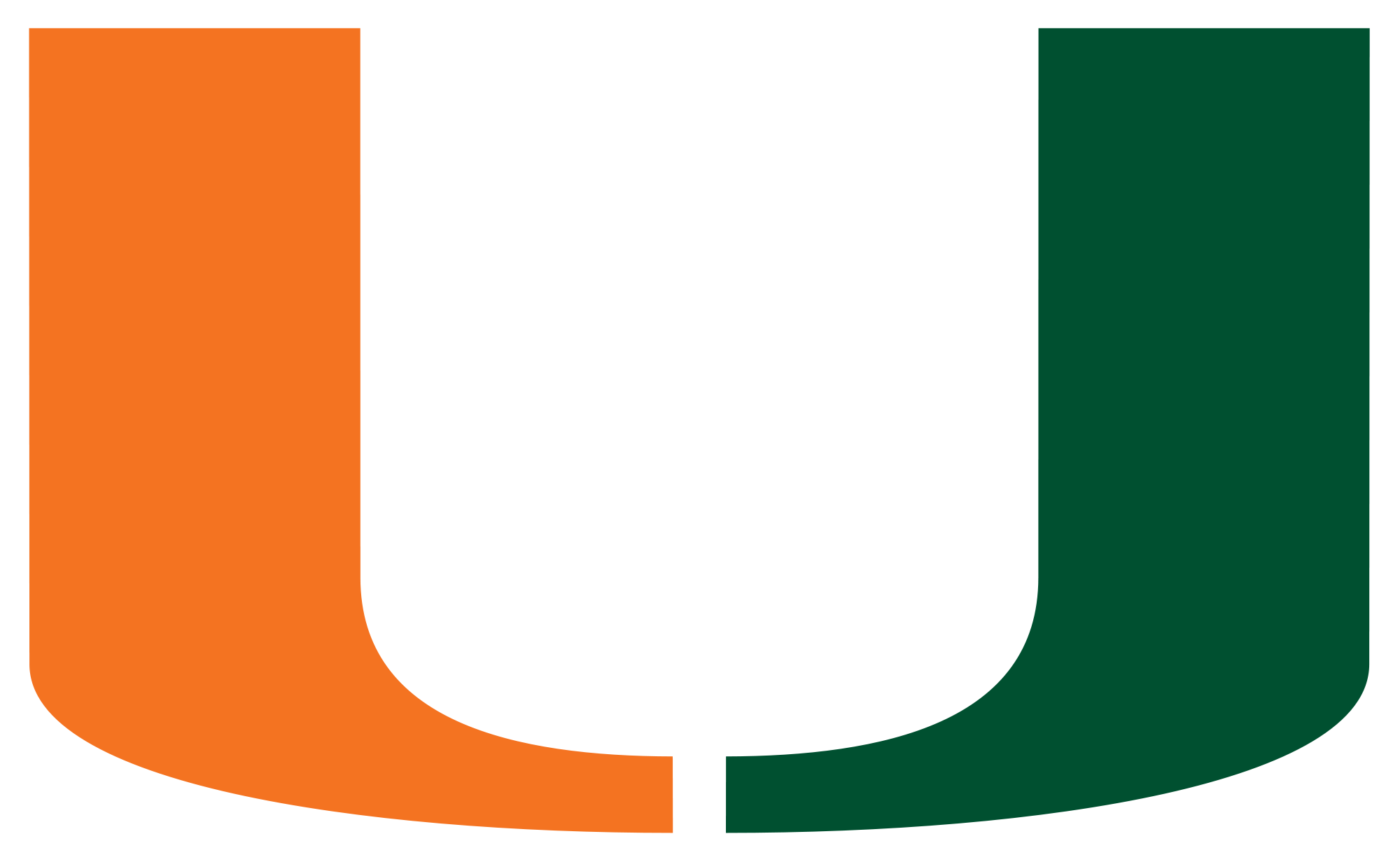 University Of Miami Hurricanes Logo Clipart