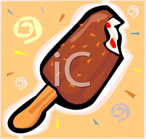 An Ice Cream Bar   Clipart