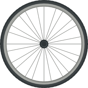 Bikewheel Clip Art At Clker Com   Vector Clip Art Online Royalty Free    