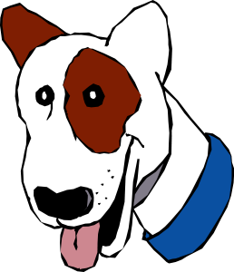 Cartoon Dog Head Clipart